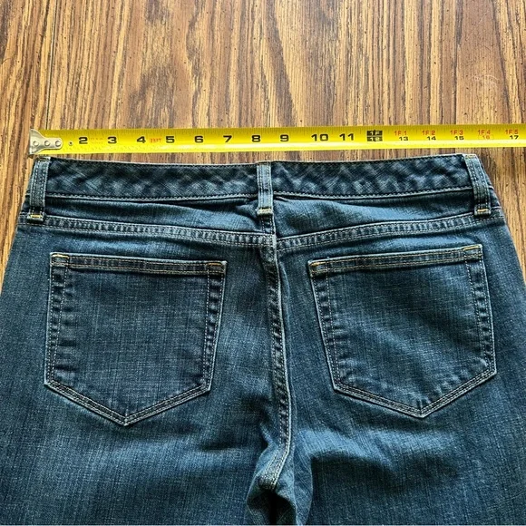 Banana Republic Straight Leg Dark Wash Stretch Jeans EUC sz 26/8S - Picture 11 of 14